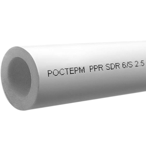 ТРУБЫ PP-R НЕАРМИРОВАННЫЕ (SDR 6)